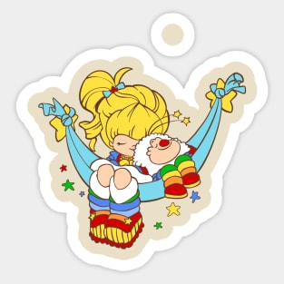 rainbow brite Sticker